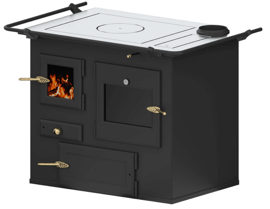 Cocina a leña Minimalista